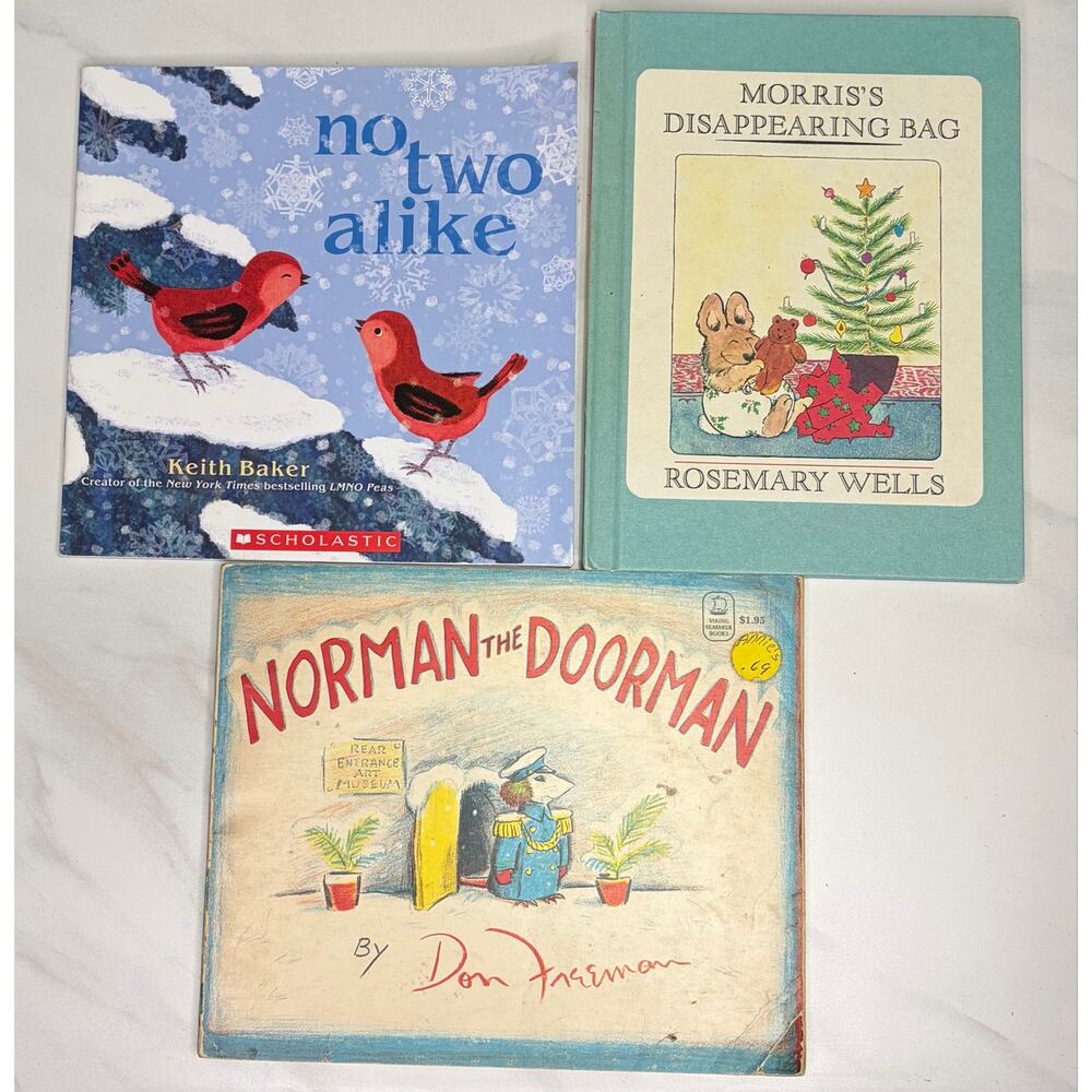 17 Children's Picture Books Bundle, Jesse Bear, Winter Stories, Vintage Classics - Picture 7 of 10